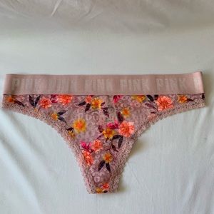SMALL Logo Lace Thong